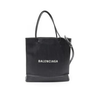 Balenciaga Shopping Tote Bag Leather Black